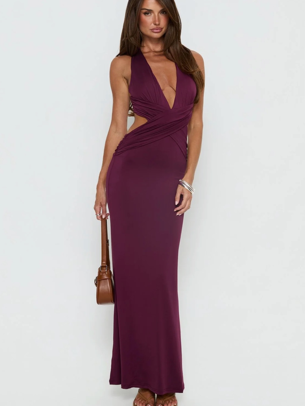 Princess Polly Bambia Maxi Dress Purple